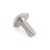 Aluminium Dome Head Bolt M6x(1.00mm)x16mm Silver