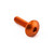 Aluminium Dome Head Bolt M6x(1.00mm)x25mm Orange Aluminium Dome Head Bolt M6x(1.00mm)x25mm Orange