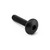 Aluminium Dome Head Bolt M6x(1.00mm)x30mm Black