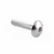 Aluminium Dome Head Bolt M6x(1.00mm)x30mm Silver