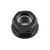 Aluminium Sprocket Nut M10x(1.25mm) Drilled Black