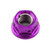 Aluminium Sprocket Nut M8 x (1.25mm) Drilled Purple Aluminium Sprocket Nut M8 x (1.25mm) Drilled Purple