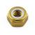 Aluminium Nylock Nut M10x(1.50mm) Gold