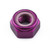 Aluminium Nylock Nut M10x(1.50mm) Purple