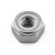 Aluminium Nylock Nut M10x(1.50mm) Silver