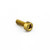 Aluminium Socket Cap Bolt M3x(0.50mm)x8mm Gold Aluminium Socket Cap Bolt M3x(0.50mm)x8mm Gold