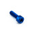 Aluminium Socket Cap Bolt M5x(0.80mm)x16mm Blue Aluminium Socket Cap Bolt M5x(0.80mm)x16mm Blue