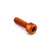 Aluminium Socket Cap Bolt M5x(0.80mm)x16mm Orange Aluminium Socket Cap Bolt M5x(0.80mm)x16mm Orange