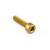 Aluminium Socket Cap Bolt M5x(0.80mm)x20mm Gold Aluminium Socket Cap Bolt M5x(0.80mm)x20mm Gold