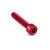 Aluminium Socket Cap Bolt M5x(0.80mm)x25mm Red Aluminium Socket Cap Bolt M5x(0.80mm)x25mm Red