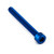 Aluminium Socket Cap Bolt M5x(0.80mm)x45mm Blue