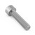 Aluminium Socket Cap Bolt M6x(1.00mm)x25mm Silver Aluminium Socket Cap Bolt M6x(1.00mm)x25mm Silver
