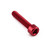 Aluminium Socket Cap Bolt M6x(1.00mm)x30mm Red Aluminium Socket Cap Bolt M6x(1.00mm)x30mm Red