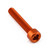 Aluminium Socket Cap Bolt M6x(1.00mm)x40mm Orange Aluminium Socket Cap Bolt M6x(1.00mm)x40mm Orange