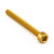 Aluminium Socket Cap Bolt M6x(1.00mm)x55mm Gold Aluminium Socket Cap Bolt M6x(1.00mm)x55mm Gold