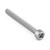 Aluminium Socket Cap Bolt M6x(1.00mm)x55mm Silver Aluminium Socket Cap Bolt M6x(1.00mm)x55mm Silver
