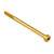 Aluminium Socket Cap Bolt M6x(1.00mm)x95mm Gold Aluminium Socket Cap Bolt M6x(1.00mm)x95mm Gold