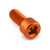 Aluminium Socket Cap Bolt M8x(1.25mm)x20mm Orange Aluminium Socket Cap Bolt M8x(1.25mm)x20mm Orange