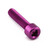 Aluminium Socket Cap Bolt M8x(1.25mm)x35mm Purple Aluminium Socket Cap Bolt M8x(1.25mm)x35mm Purple