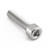 Aluminium Socket Cap Bolt M8x(1.25mm)x35mm Silver Aluminium Socket Cap Bolt M8x(1.25mm)x35mm Silver