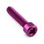 Aluminium Socket Cap Bolt M8x(1.25mm)x40mm Purple Aluminium Socket Cap Bolt M8x(1.25mm)x40mm Purple