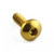 Aluminium Self Tapping Screw 5mm x 16mm Gold