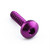 Aluminium Self Tapping Screw 5mm x 20mm Purple