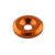 Aluminium Countersunk Washer M5 (19mm O/D) Orange Aluminium Countersunk Washer M5 (19mm O/D) Orange