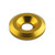 Aluminium Countersunk Washer M6 (22mm O/D) Gold Aluminium Countersunk Washer M6 (22mm O/D) Gold