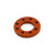 Aluminium Drilled Washer M5 (10mm O/D) Orange