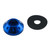 Aluminium Cone Washer M6 (25mm O/D) Blue