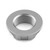 Aluminium Flanged Top Yoke Nut M24x(1.50mm) (Open) Silver