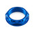 Aluminium Flanged Top Yoke Nut M33x(1.00mm) (Open) Blue Aluminium Flanged Top Yoke Nut M33x(1.00mm) (Open) Blue