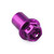 Aluminium Panigale Engine Nut From Cable Cover Race Spec Purple Aluminium Panigale Engine Nut From Cable Cover Race Spec Purple