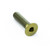 Titanium Countersunk Bolt M6x(1.00mm)x25mm Gold