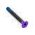 Titanium Countersunk Bolt M5x(0.80mm)x40mm Full Thread Purple Haze