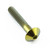 Titanium Dome Head Bolt M5x(0.80mm)x30mm Gold Titanium Dome Head Bolt M5x(0.80mm)x30mm Gold