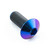 Titanium Dome Head Bolt M8x(1.25mm)x20mm Purple Haze