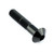 Titanium Dome Head Bolt M8x(1.25mm)x40mm Black Titanium Dome Head Bolt M8x(1.25mm)x40mm Black