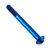 Titanium Dome Head Bolt M8x(1.25mm)x85mm Blue