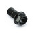 Titanium Flanged Hex Head Bolt M10x(1.50mm)x20mm Black