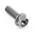Titanium Flanged Hex Head Bolt M5x(0.80mm)x15mm Titanium Flanged Hex Head Bolt M5x(0.80mm)x15mm