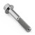 Titanium Flanged Hex Head Bolt M6x(1.00mm)x35mm