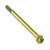 Titanium Flanged Hex Head Bolt M6x(1.00mm)x85mm Gold