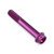 Aluminium Flanged Hex Head Bolt M10x(1.25mm)x65mm Race Spec Etched Purple Aluminium Flanged Hex Head Bolt M10x(1.25mm)x65mm Race Spec Etched Purple