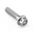 Aluminium Flanged Hex Head Bolt M5x(0.80mm)x20mm Race Spec Etched Silver