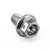 Aluminium Flanged Hex Head Bolt M6x(1.00mm)x10mm Race Spec Etched Silver Aluminium Flanged Hex Head Bolt M6x(1.00mm)x10mm Race Spec Etched Silver