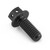Aluminium Flanged Hex Head Bolt M6x(1.00mm)x15mm Race Spec Etched Black Aluminium Flanged Hex Head Bolt M6x(1.00mm)x15mm Race Spec Etched Black