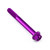Aluminium Flanged Hex Head Bolt M6x(1.00mm)x55mm Race Spec Etched Purple Aluminium Flanged Hex Head Bolt M6x(1.00mm)x55mm Race Spec Etched Purple