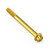 Aluminium Flanged Hex Head Bolt M6x(1.00mm)x65mm Race Spec Etched Gold Aluminium Flanged Hex Head Bolt M6x(1.00mm)x65mm Race Spec Etched Gold
